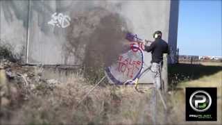 Graffiti Removal Dustless Blasting Pro Blast Melbourne [upl. by Convery]