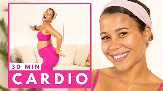 30 Minute Standing Cardio Workout ALL LEVELS [upl. by Myo]