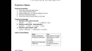 Acids Bases and Salts ICSE Class 10 Chemistry Notes One Shot Quick Revision Notes [upl. by Martijn]