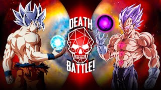 MUI Goku vs Hakaishin Vegeta  MUGEN Death Battle [upl. by Llednyl]