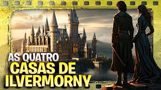 COMO FORAM CRIADAS AS QUATRO CASAS DE ILVERMORNY A ESCOLA DE MAGIA E BRUXARIA AMERICANA [upl. by Namruht984]