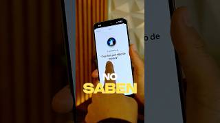 ¿Cómo activar Siri en tu teléfono shorts [upl. by Beltran]