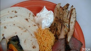 Adobo Chicken Fajitas Recipe  Noreens Kitchen [upl. by Ellehsem]