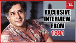 Shashi Kapoor Exclusive Interview To India Today From 1991 [upl. by Pavia56]