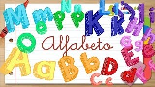 ALFABETO en PORTUGUÉS para niños [upl. by Ayidan]