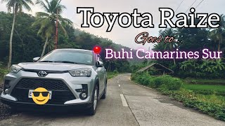 Toyota Raize Goes to Buhi Camarines Sur  Night Drive with Raize [upl. by Ellenwad934]