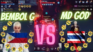 MIR4 320K PS WARRIOR  BEMBOL G  VS  MD GOD  335K PS WARRIOR mir4 mir4global [upl. by Wilt]