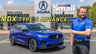 2022 Acura MDX Type S Advance Review amp Test Drive  Smail Acura [upl. by Nommad]