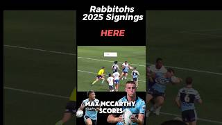 Rabbitohs 2025 RecruitTalanoa Penitani and Max McCarthy nrl rugbyleague rabbitohs sharks [upl. by Llenad234]