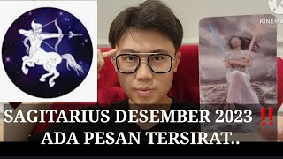 SAGITARIUS DESEMBER 2023 ‼️BANYAK PESAN TERSIRAT BULAN INI SOAL KEUANGAN ASMARA KARIR [upl. by Millian]