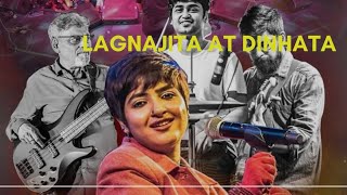 Lagnajita Chakraborty at Dinhata live stage show  Preme Pora Baron  Boshonta Eshe Geche [upl. by Zulch]