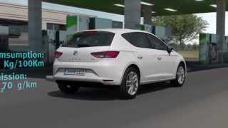 SEAT Leon TGI CNG [upl. by Holihs]