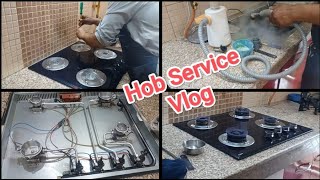 Hob service vlog 🌻🌺 Hobservice kitchengadgets simplehomemakerdailyvloger [upl. by Notslah]