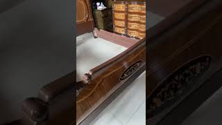 Chinioti furniture market Chinioti wooden furniture designs 2024 king bed solid wood bed sofa [upl. by Lubbi348]