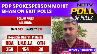 Exit Polls Results 2024  PDP Spokesperson Mohit Bhan On Exit Polls [upl. by Frodine]