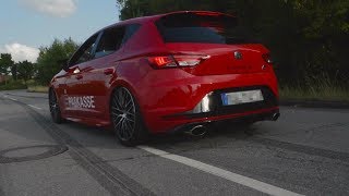 Seat Leon Cupra w Armytrix Valvetronic Exhaust By FWX Performance [upl. by Lipski94]