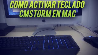 Mac  Como usar teclado CmStorm Devastator Gaming gear combo Cooler Master [upl. by Iris]