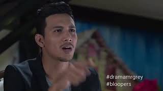 Drama Mr Grey bloopers 2 scene tak jadi [upl. by Naujad624]