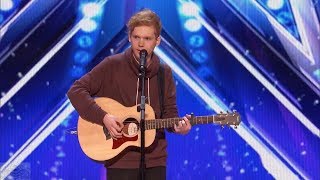 Chase Goehring Singer Songwriter Is Next Ed Sheeran  Audition  Americas Got Talent 2017 [upl. by Valentina]