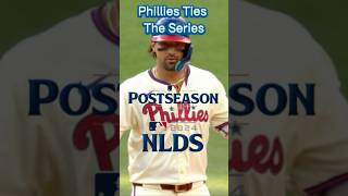 Phillies ties series 11 MLB Post Season 2024 baseballhighlights mlb postseason [upl. by Firahs]