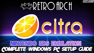 Setting up Nintendo 3DS with Retroarch Emulation retroarch 3ds emulator [upl. by Nibur386]