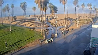 Venice Beach Webcam  Venice Beach Live Cam  venice beach live boardwalk cam [upl. by Oeniri906]