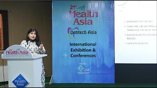 Surksha Panjwani  Seminar on Radiology in Oncology  21st Health Asia [upl. by Prosperus]