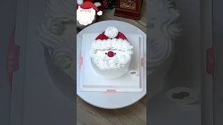 Christmas cake making tutorial 🎄🧑‍🎄 cristmas cristmascake santacake cake [upl. by Ahmed]