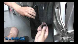 Rally Armor UR Mudflap Install  2008 Subaru WRX [upl. by Ruelu964]