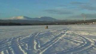 Snowmobile riding in funäsdalen [upl. by Shepard]