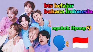 BTS BELAJAR BAHASA INDONESIA  KETIKA BTS BERBAHASA INDONESIA  MEMBER BTS BELAJAR BAHASA INDONESIA [upl. by Kearney]