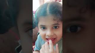 First milk tooth 😖 pothundhi baby subscribe [upl. by Atinit]