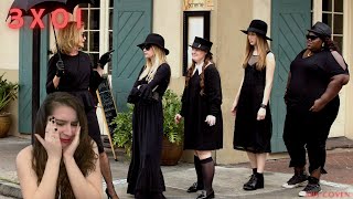 AHS Coven S3x01 quotBtchcraftquot  American Horror Story Coven Reaction [upl. by Wilmer]