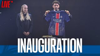 Une soirée historique  Linauguration du Campus PSG ❤️💙 [upl. by Ahsiuqel]