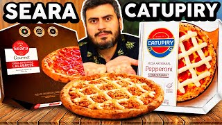 PIZZA GOURMET SEARA X PIZZA GOURMET CATUPIRY [upl. by Skutchan]