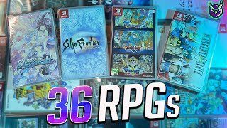 36 Essential RPGs on Nintendo Switch  Physical Imports [upl. by Humble]