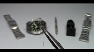 How to size a Seiko or any Pin and Collar Bracelet Watch and Learn 15 [upl. by Atinus428]