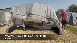 Vango Sonoma Caravan Awning 2017 Review [upl. by Neurath]