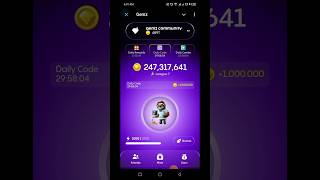 29 July Gemz daily code And combo cards money crypto gemz [upl. by Burdett826]