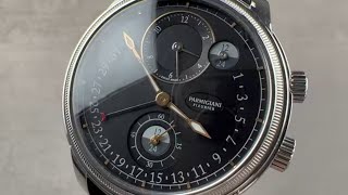 Parmigiani Fleurier Toric Hemispheres Retrograde PFC4930001400XA1442 [upl. by Arodnap]