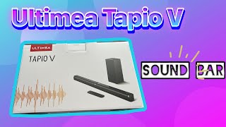 ULTIMEA TAPIO V SOUNDBAR  FIRST LOOK ultimea [upl. by Halullat]