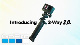 GoPro Introducing 3Way 20  The Ultimate 3in1 Mount [upl. by Caneghem]