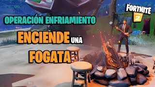 Desafío Fortnite enciende una fogata [upl. by Ainollopa]