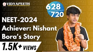 🎉 Nishant Boras Success Story Scoring 628720 in NEET 2024  Exclusive Interview [upl. by Dunton]