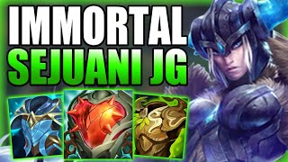 HOW TO EASILY CLIMB WITH SEJUANI JUNGLE USING THIS IMMORTAL BUILD Gameplay Guide League of Legends [upl. by Leihcey]