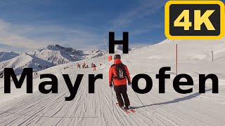 Alps  Mayrhofen  Uncut ski ride from Rastkogel mountain top to Eggalm valley  December 2022 [upl. by Ecraep]