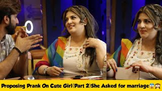 Proposing Prank On Cute Girl Part 2 Turns into Date  Best Pranks In Pakistan  Adil Anwar [upl. by Crowe454]