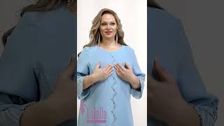 Платье женское размеры 5662 Турция latada plussize plussizedress fashion dress [upl. by Anai757]