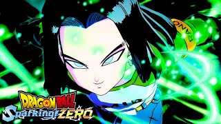 NEW Android 17 Gameplay  Dragon Ball Sparking Zero [upl. by Einnim]