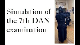 【Kendo：Jigeiko】The Simulation of the 7th DAN examination [upl. by Acinad79]